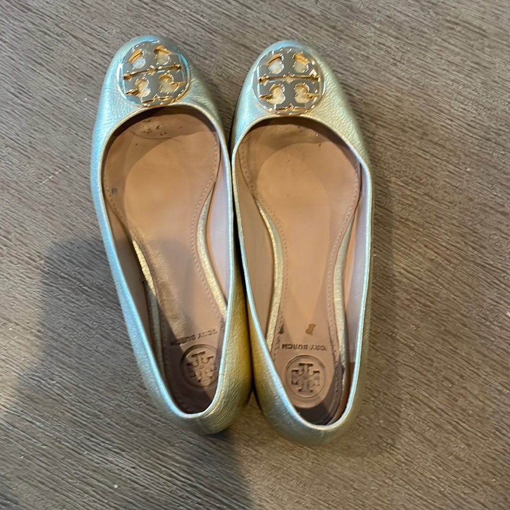 Tory Burch flats | gold | size 6 1/2